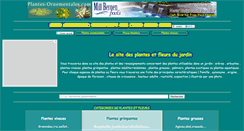 Desktop Screenshot of plantes-ornementales.com